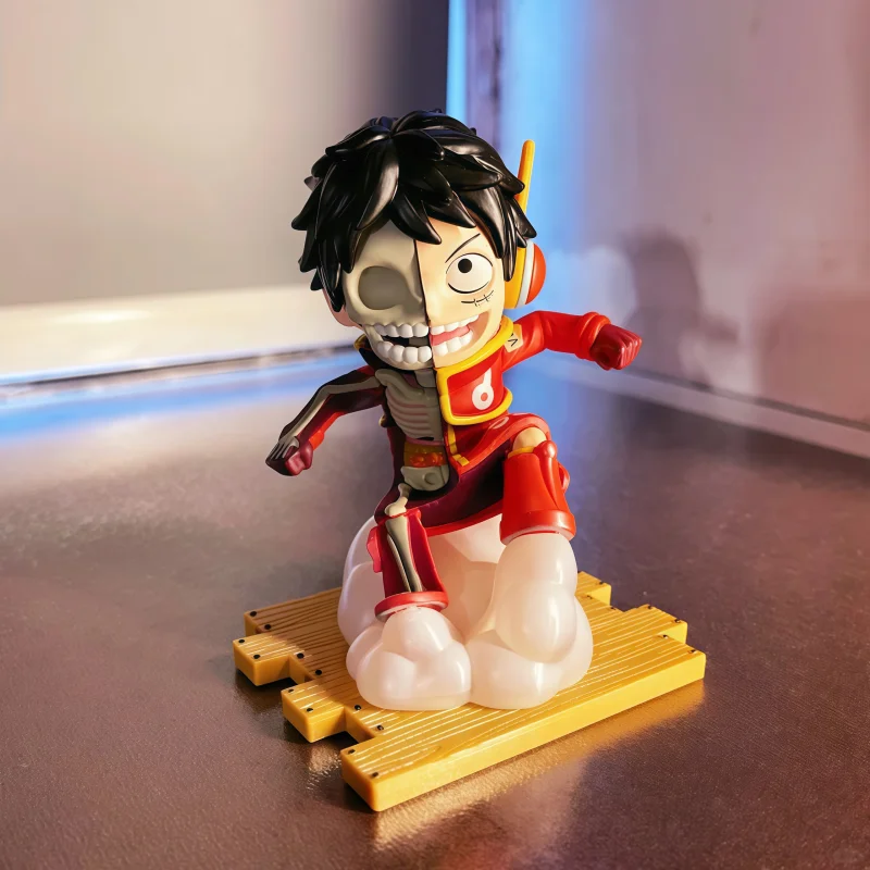 Genuine Mighty Jaxx One Piece Semi-Anatomy Ninth Blind Box Series Figurines Super Cool Trendy Dolls Car Desktop Ornaments Gifts view 3
