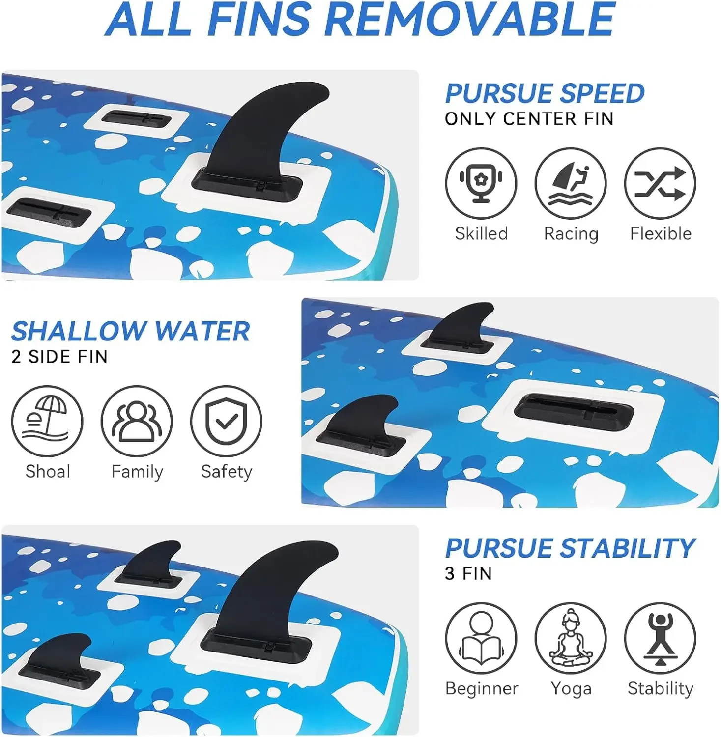 

[Discounted Price, Hot Sale!]Inflatable Stand Up Paddle Board with Kayak Seat, Non-Slip Deck SUP Paddle Board with Premium Kayak