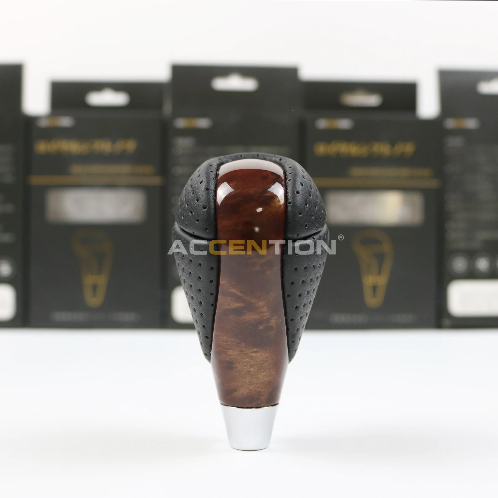 Black Leather Gear Shift Knob For Lexus ES300h ES350 GS300 GS350 GS430 GS450h GS460 IS F IS250 IS350 LS460 LS600h RX350 RX450h