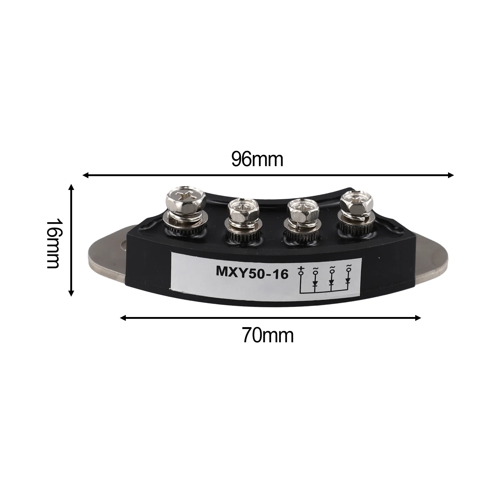 Screw Module Generator High Temperature Epoxy Resin Copper Bottom Plate Glass Passivation Process Heat Dissipation