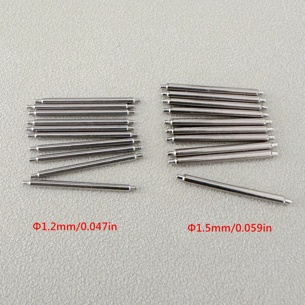 Watch retractable spring pin watch lug pin 1.5 endless support lug rod repair accessories Stainless steel clamp shaft connection