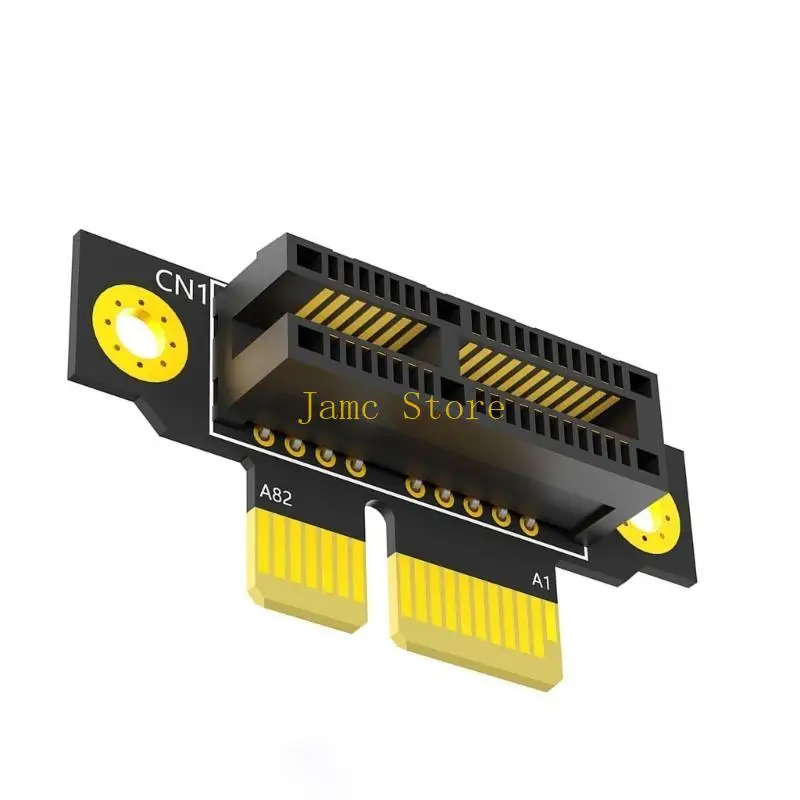 LX0B PCIE 90 Degree Reverse Extension Card for 1U/2U Small Computer Server