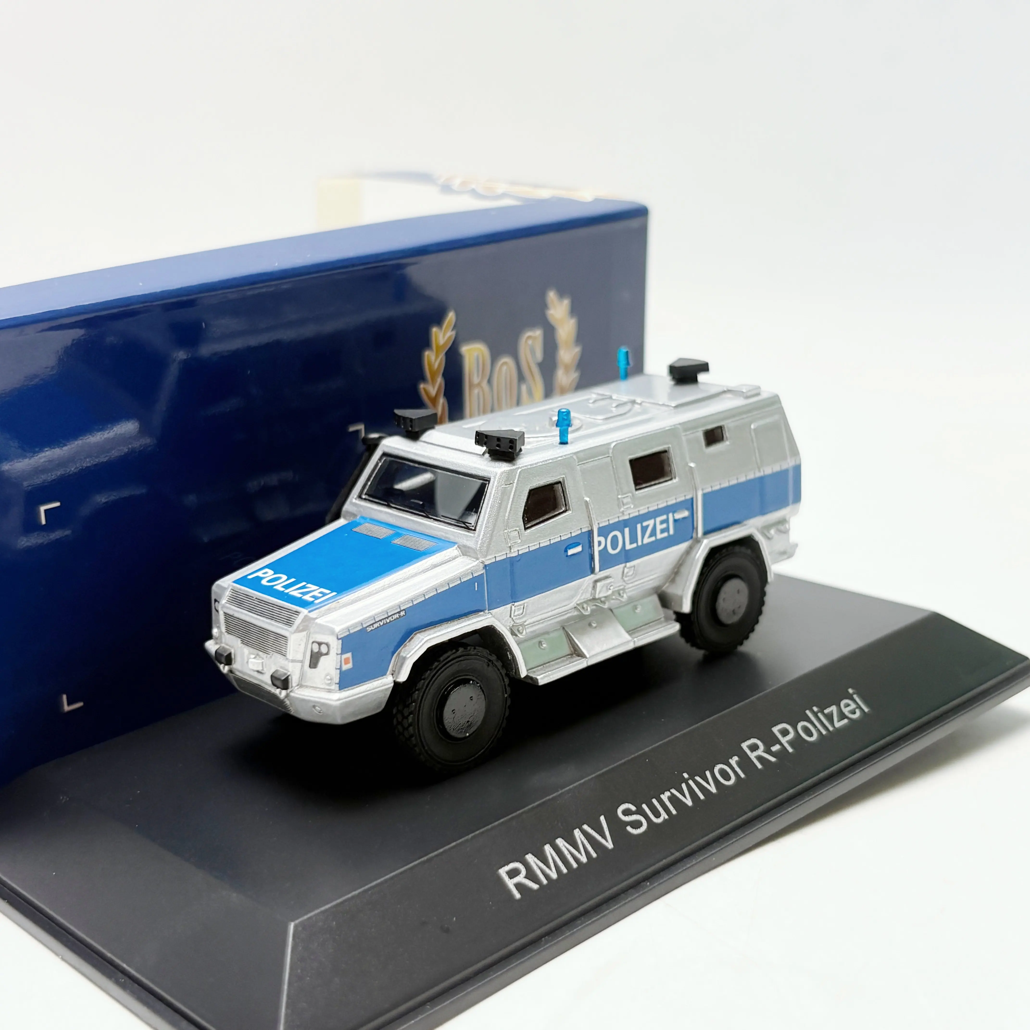 BOS 1/87 Scale RMMV German Explosion Proof Armored Vehicle Resin Car Model