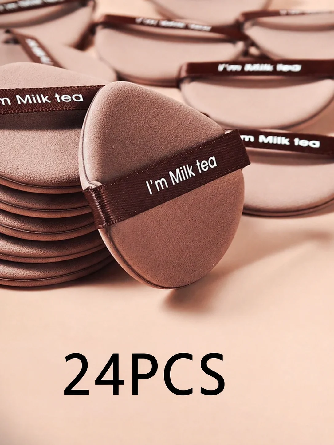 24pcs Air Cushion Makeup Sponges, Suitable For Powder Foundation And Loose Powder, Skin-Friendly Cosmetic Tools For