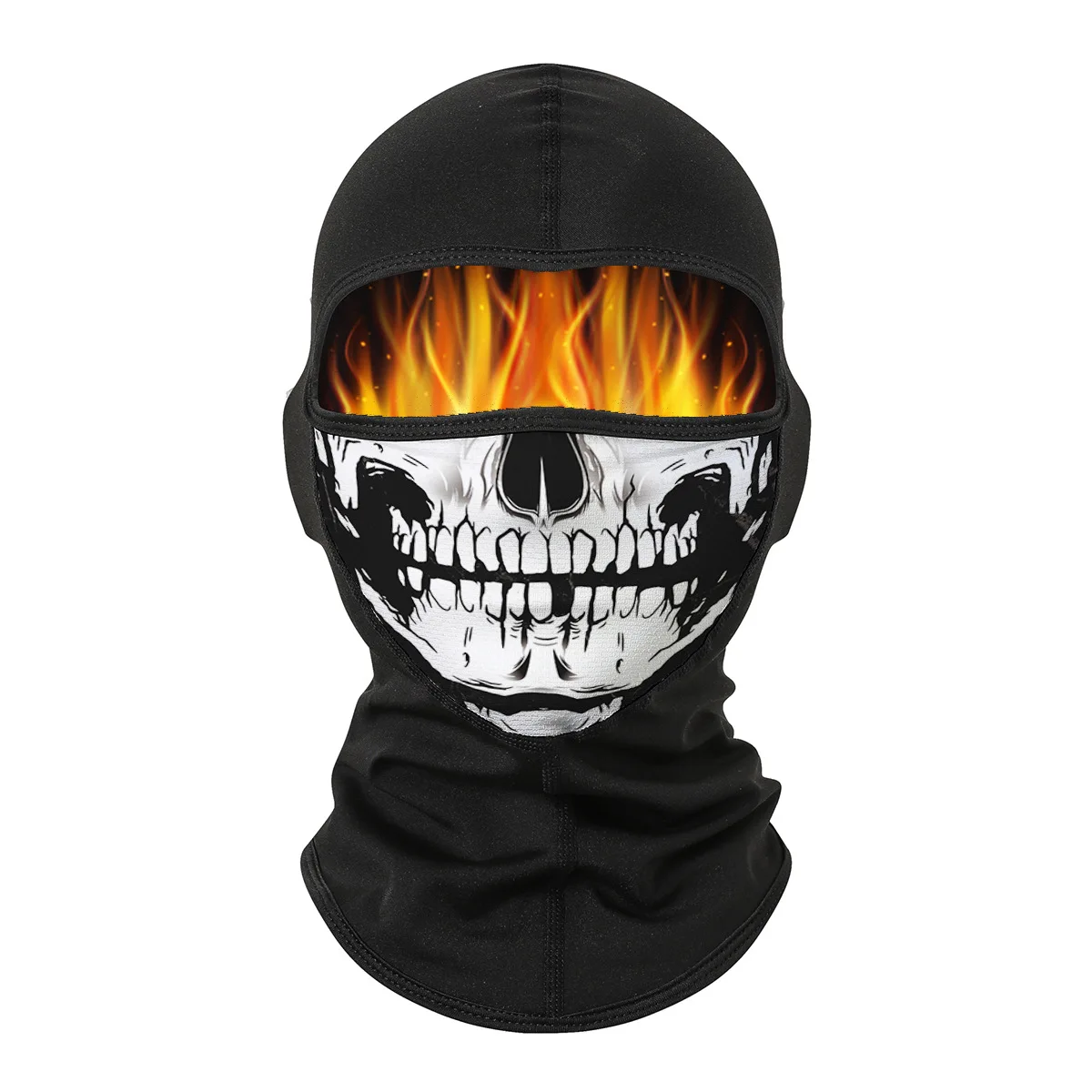 Fleece Tactical Balaclava 3D Print Full Face Mask Cap Winter Warm Windproof Cycling Hiking Skiing Scarf Hat Bandana Neck Gaiter