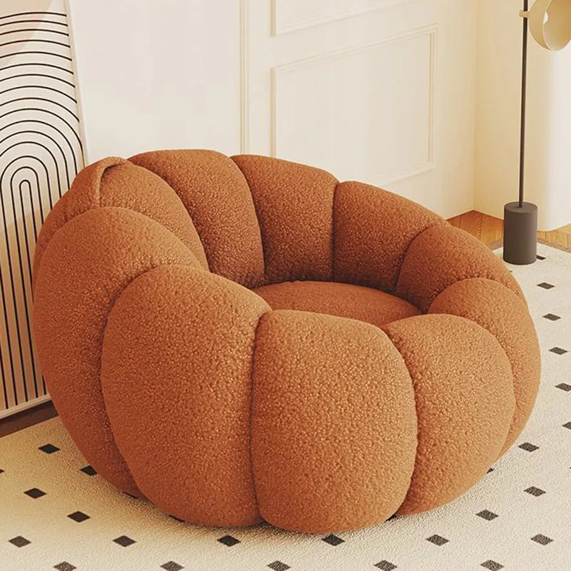 Funda Classic Bean Bag Sofas Mid Century Modern Quilted Living Room Sofas Curved Minimalista Salas Muebles Prefabricated House