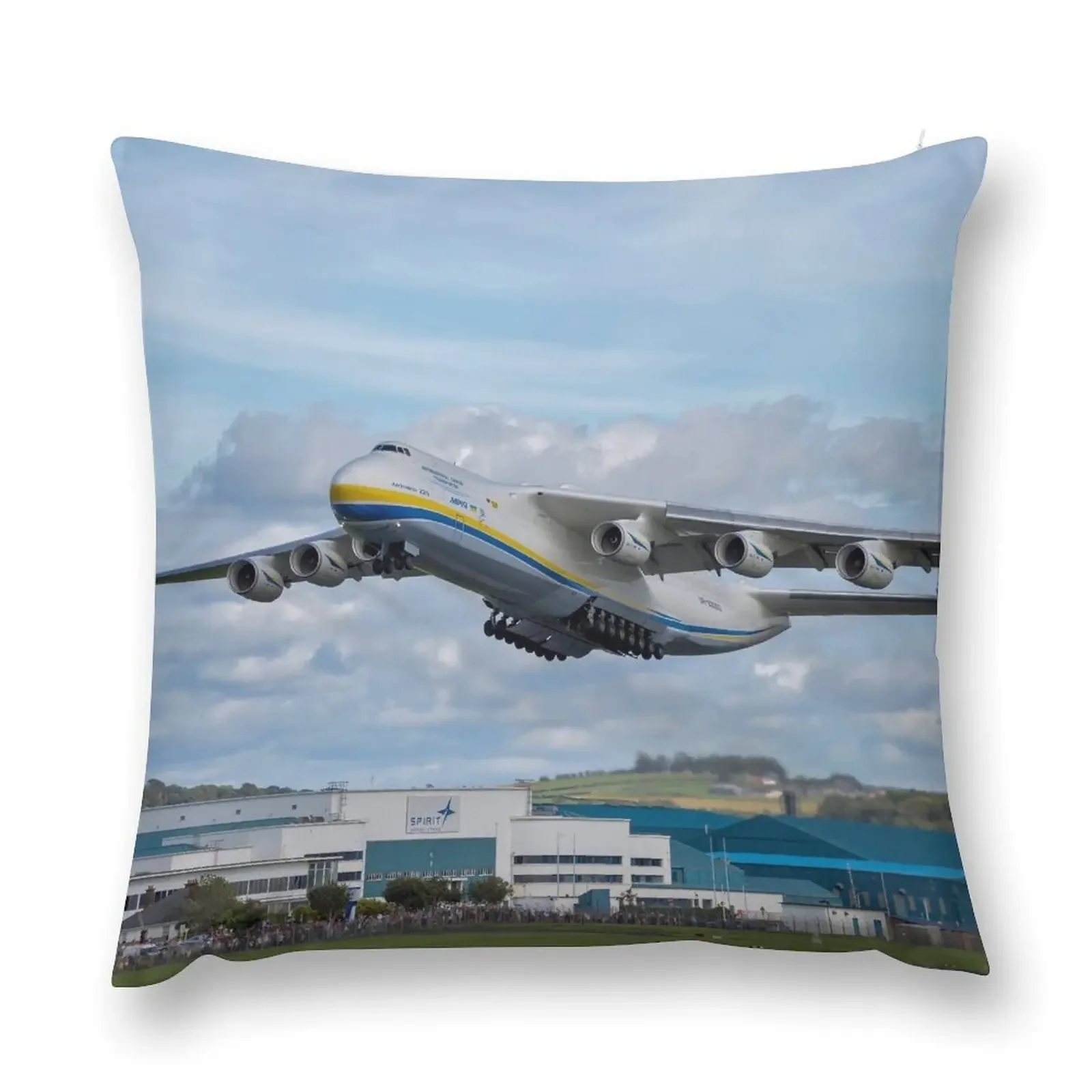 

Antonov An-225 Mriya Throw Pillow New year Cusions Cover Pillowcases For Pillows Luxury Cushion Cover pillow