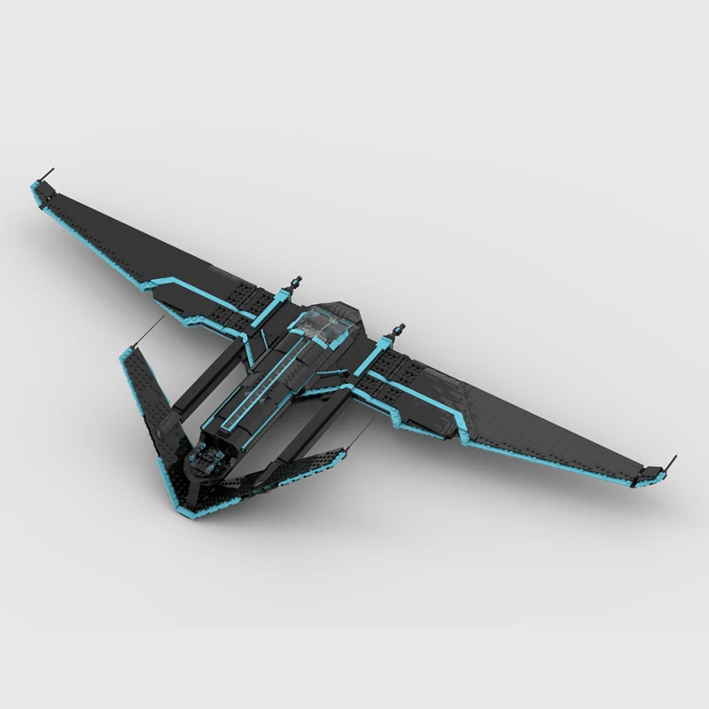 1851 PCS Customize Lightfighter Jet MOC Customize Modular Building Block Technology Educational Model DIY Boys Toy Birthday Gift