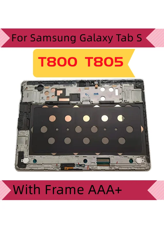 LCD Display For Samsung GALAXY Tab S T800 T805 SM-T800 Tablet LCD Touch Screen Digitizer Sensors Assembly Replacement With Frame