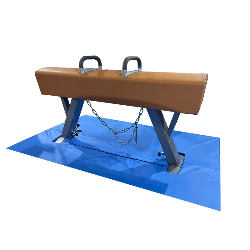 

Competition Adjustable Pommel Horse Gymnastics Equipment Professional Gymnastic Pommel Horse for Sale