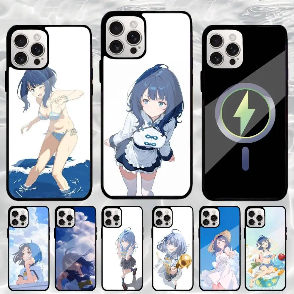 

A-Anna Yanami Phone Case For iPhone17,16,15,14,13,12,11 Plus,Wireless charging protective case soft cover