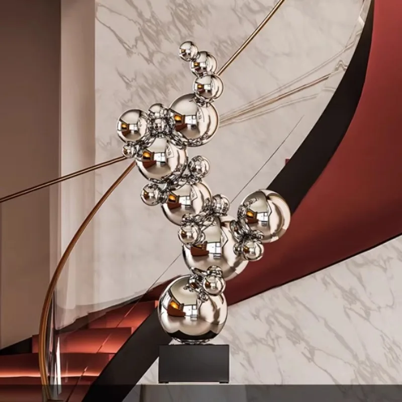 Successful light luxury ornaments, hallway stairs corridor model house decorations, housewarming, new home moving gifts