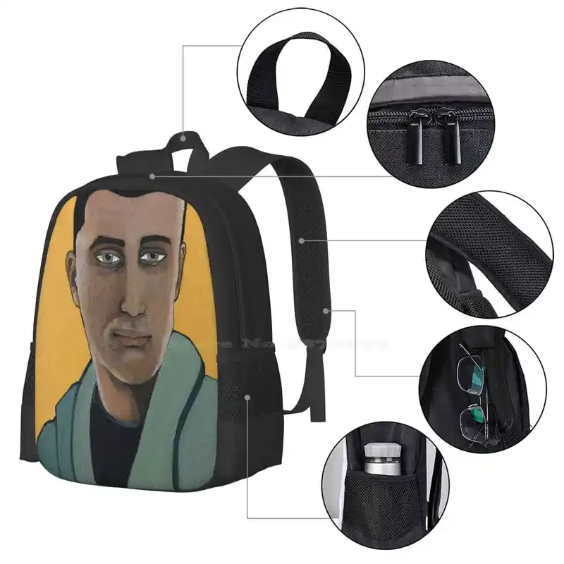 Reyes Vidal Hot Sale Schooltas Rugzak Modetassen Mea Mass-Effect Andromeda Videogame Fan Art Bioware Reyes Vidal Love