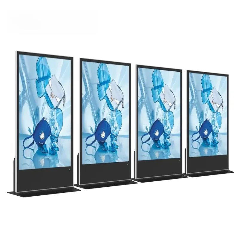 55 65 75 85 Inch Large Touch Screen High Definition Display Android Totem Advertising Digital Signage LCD