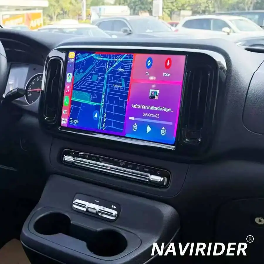 

13,1-дюймовый Android 13 для Mercedes Benz Vito 116 W447 2024, автомобильная магнитола, мультимедийный видеоплеер, GPS, аудиосистема, CarPlay
