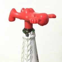 الإبداعية الجدة فتاحة الزجاجات النبيذ سدادة النبيذ زجاجة المفتاح أدوات البار المطبخ هدايا الزفاف لعيد الميلاد والهالوين