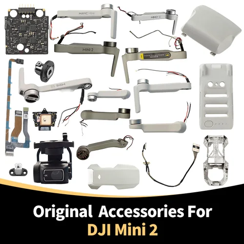 Kit de accesorios Original para Mini 2, carcasa de brazo cardán, eje de brazo frontal, línea de señal, carcasa de brazo cardán para Dron MINI 2