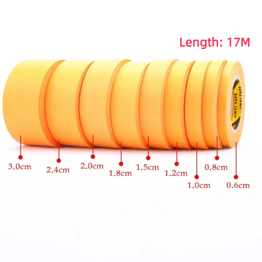 

Model Spraying Coating Color Ultra Tape Fine for DIY Special Masking Wide 1/2/3/6/8/10/12/15/18/20/24/30mm Model Covering Tape