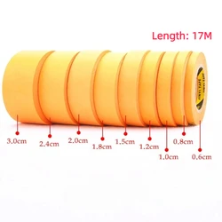 Model Spraying Coating Color Ultra Tape Fine for DIY Special Masking Wide 1/2/3/6/8/10/12/15/18/20/24/30mm Model Covering Tape