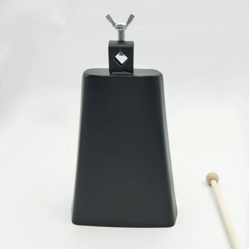 7/Inch Fleet Jazz Drum Cowbell Metal Steel Cattlebell Cowbell Personalized Cow Bell Drums Percussion Instruments