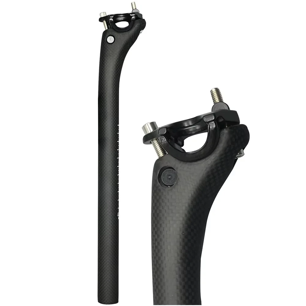 

Подседельная труба для велосипеда из углеродного волокна 2025; шоссе / Mtb, подседельная трубка для велосипеда 27,2/1,6*300/350/400 мм, детали для велосипеда