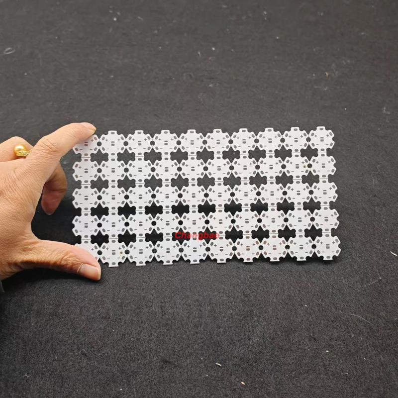 100pcs/lot 20mm Hexagonal Aluminum Substrate Board LED PCB for 3030/2830SMD Leds