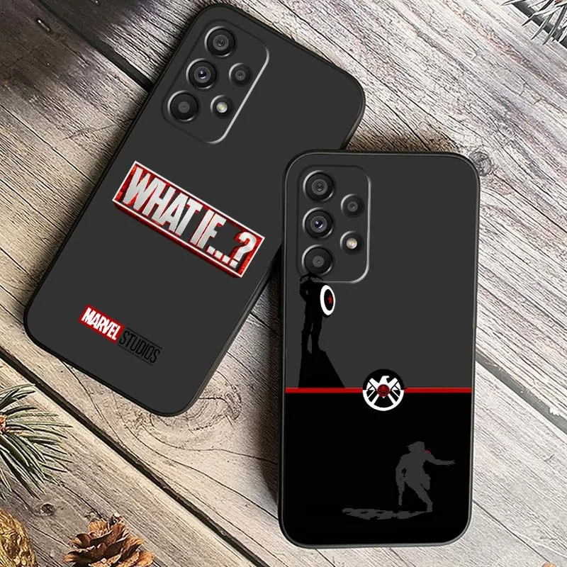 Marvel Venom HYDRA Logo Art For Samsung A25 A55 A35 A14 A15 A34 A54 A06 A16 A05 A54 A51 A71 A72 A52 A33 A73 Black Phone Case