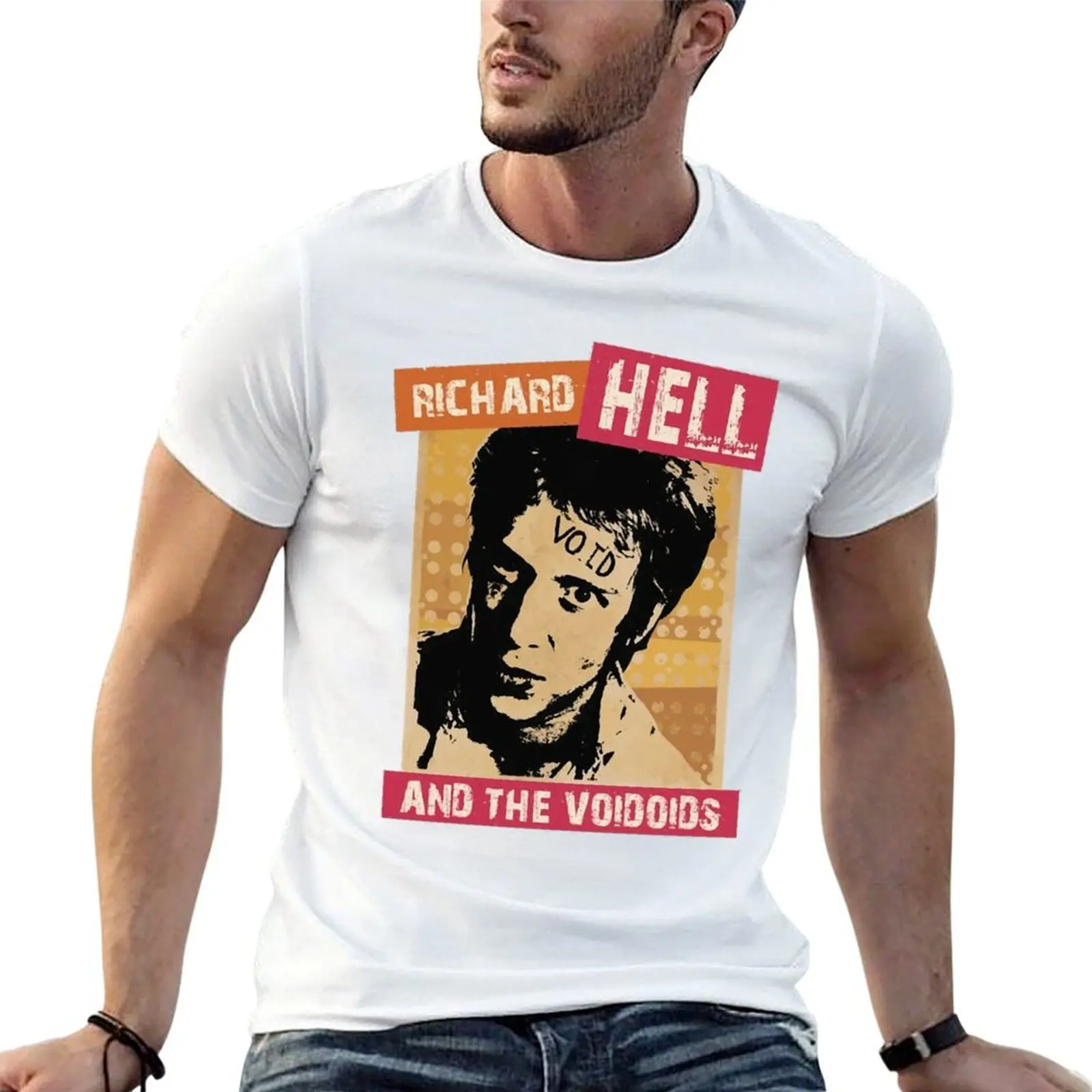 

Richard Hell and The Voidoids band T-Shirt t shirts with prints cotton t shirt man T-Shirt