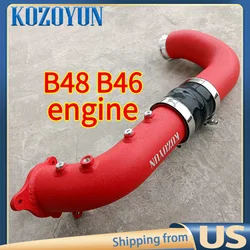 Charge Pipe Intake Turbo for BMW B46 B48 2.0T 320i 320ix 330i 330ix 330e F30 F31 F34 F35 G20 G21 420i 430i ix F32 G22 G23 G26