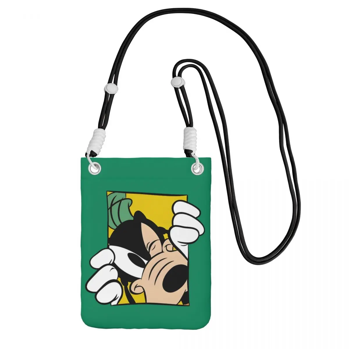 

Custom Fashion Goofy Mobile Phone Bag Women Men Cartoons Shoulder Crossbody Bag For Travel Adjustable Length