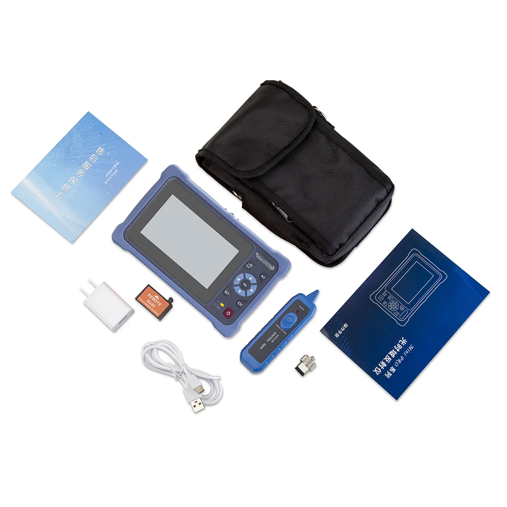 

FC4000 Дешевая цена мини otdr 1310 нм и 1550 нм 4,3-дюймовый сенсорный экран 24/26 дБ OTDR