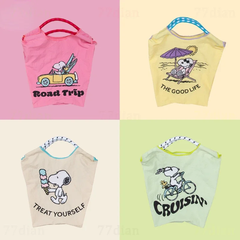 Snoopy Messenger Handbag Cute Women Fashion Phone Coin Small Bag Cartoon Anime Girls Travel Shopping Mini Makeup Shoulder Bag