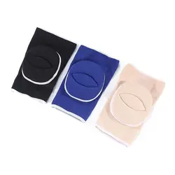 Genouillère de protection en nylon antidérapant, accessoires de sport, soutien du genou, danse, élastique, orthèse, éponge