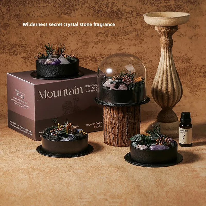 Fireless aromatherapy essential oil diffuser stone aromatherapy indoor long-lasting household high-end ornament fragrance