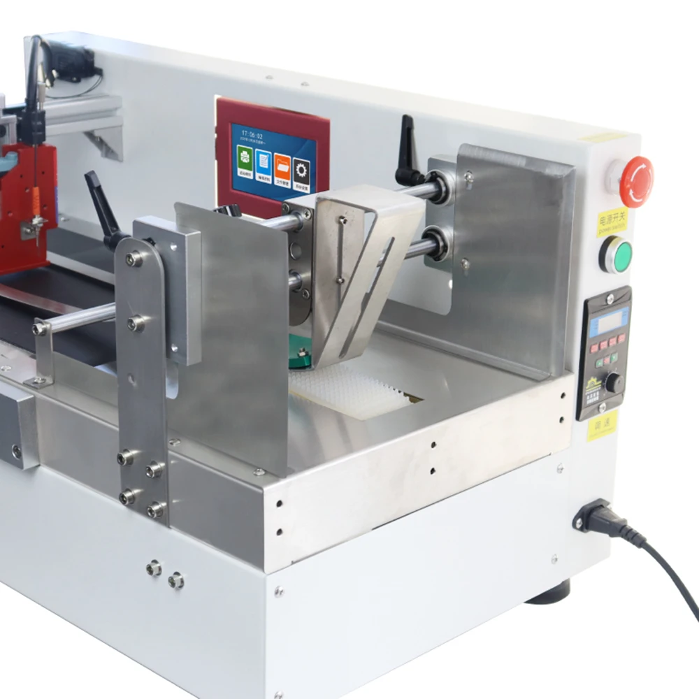 Imagem -03 - Impressora de Paginação Online Automática Máquina de Impressora de Codificação de Tinta Térmica Máquina de Paginação de Etiqueta de Caixa de Caixa de Plástico