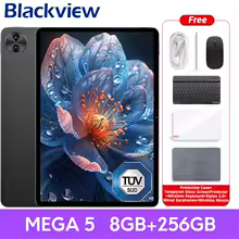 【¥29,894】Blackview MEGA 5 12.2インチ タブレット 8GB 256GB グレー 購入前に事前調査を 特別割引-アリエク特価アラート