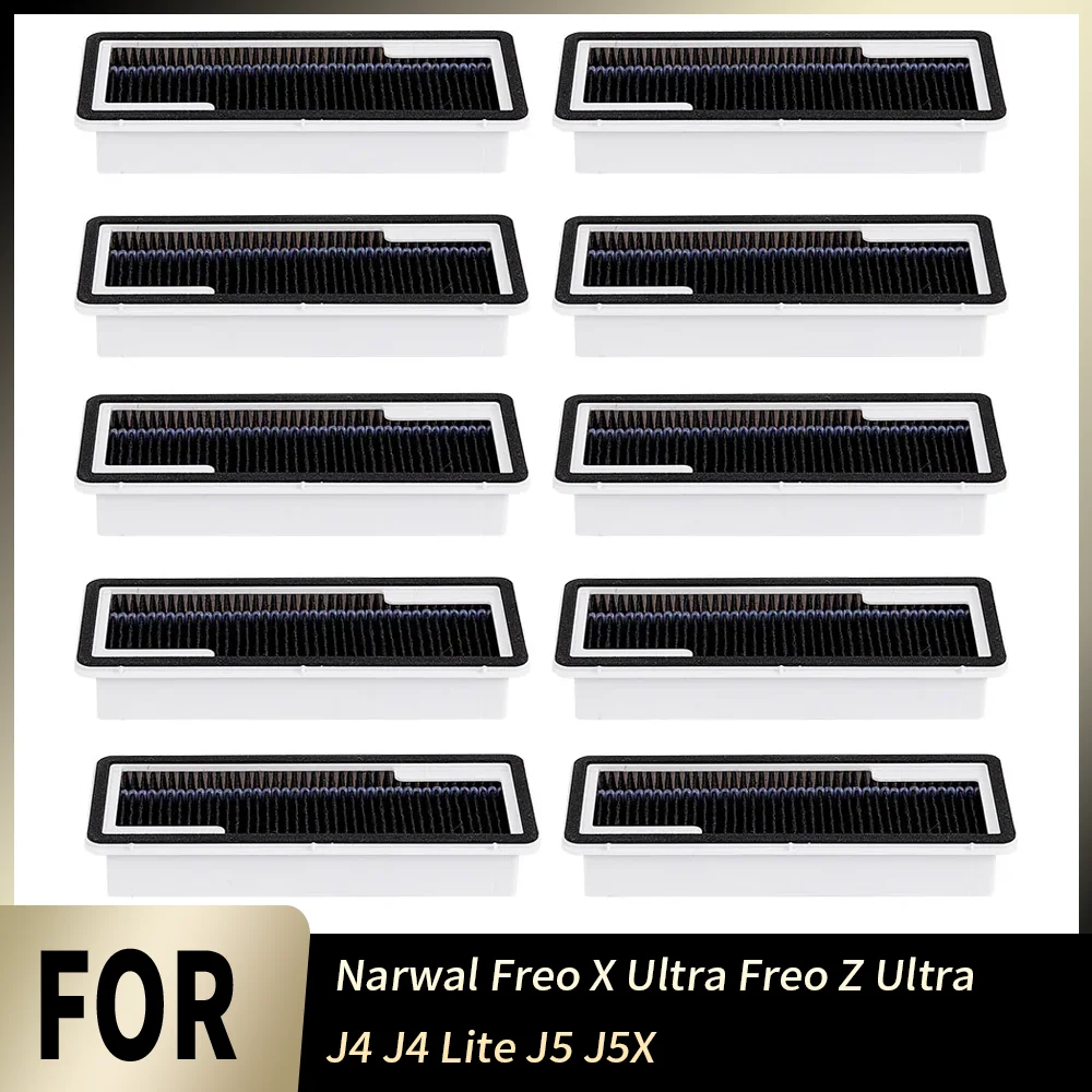 

Activated Carbon HEPA Filter For Narwal Freo X Ultra Freo Z Ultra J4 J4 Lite J5 J5X Odor Adsorption Vacuum Cleaner Spare Part