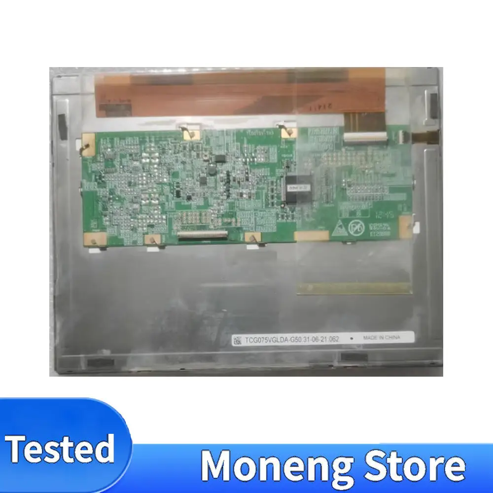 LCD TCG075VGLDA-G50 الأصلي 7.5 بوصة لوحة ال سي دي عرض شاشة مراقبة الشاشة 640 × 480