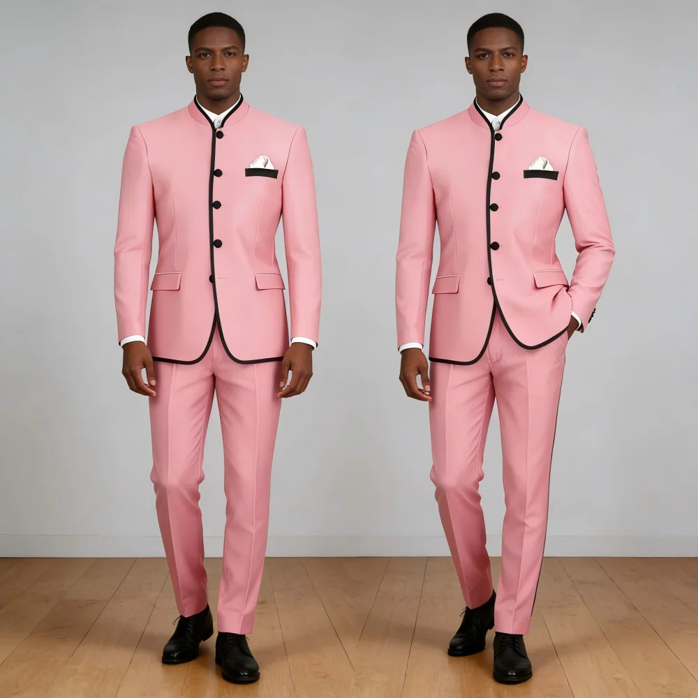 

Роскошные мужские темно-синие смокинги высокого качества для деловых торжественных случаев, уникальный однобортный костюм из двух предметов по индивидуальному заказу