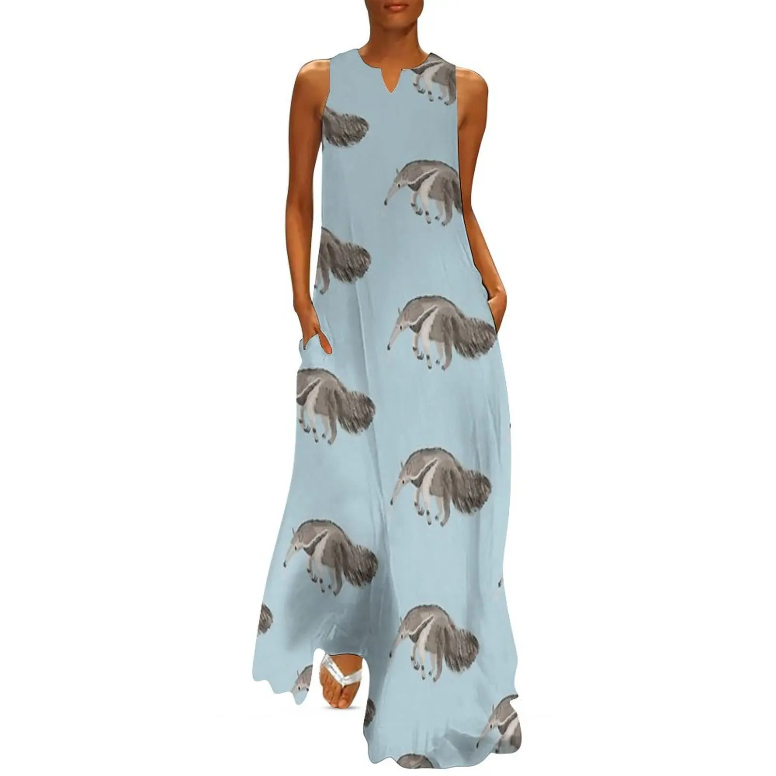 

Giant Anteater Long Dress summer dress daily Party dresses evening dress woman summer womens 2025
