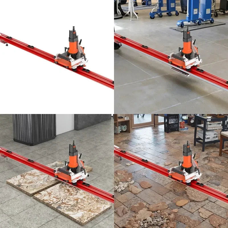 Portable Electric Cutting Machine for Ceramic Marble Tile 45-Degree Chamfer Beveling Machine with Water Spray Function