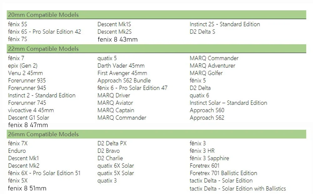 26 22mm cinturino in silicone QuickFit per Garmin Fenix 8 6X 6 7X 7 Pro 47 51mm 5 5X Epix Gen2 Enduro2 cinturino da polso Easyfit cinturino