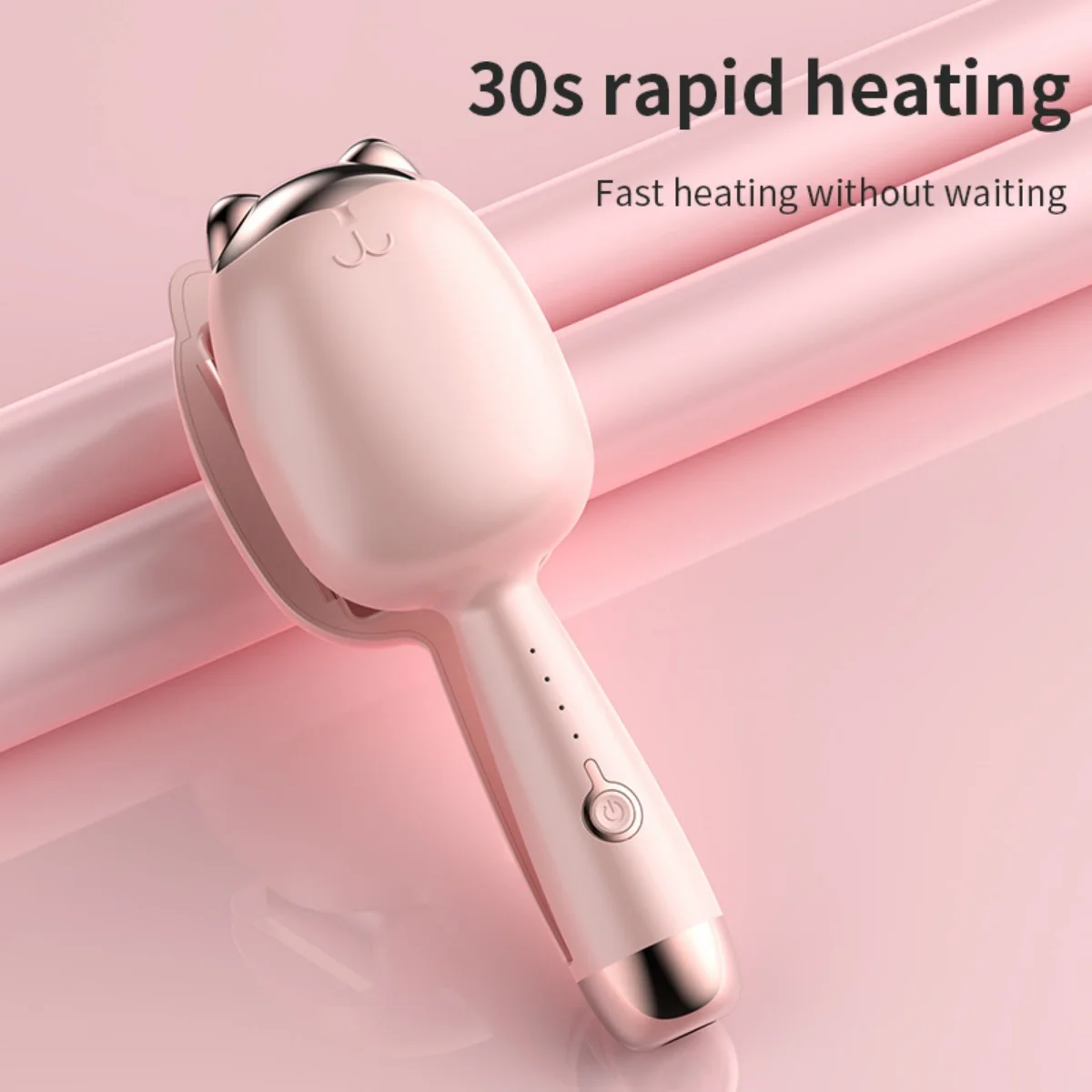 HIENA 32 мм щипцы для завивки волос для женщин портативные электрические щипцы для завивки яичных рулетов PTC 30 s быстрый нагрев утюг для укладки волос парикмахерские инструменты