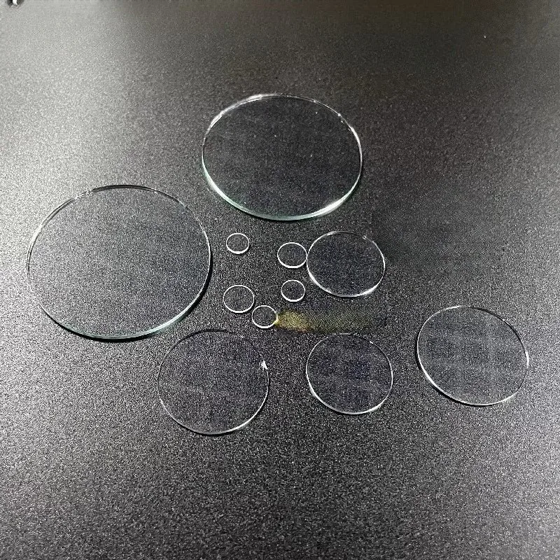 20PC High-transparency Flat Glasss Lens for Surveillance Camera Shell Glass T1.1mm Projector Camera Optical Instruments Lenses