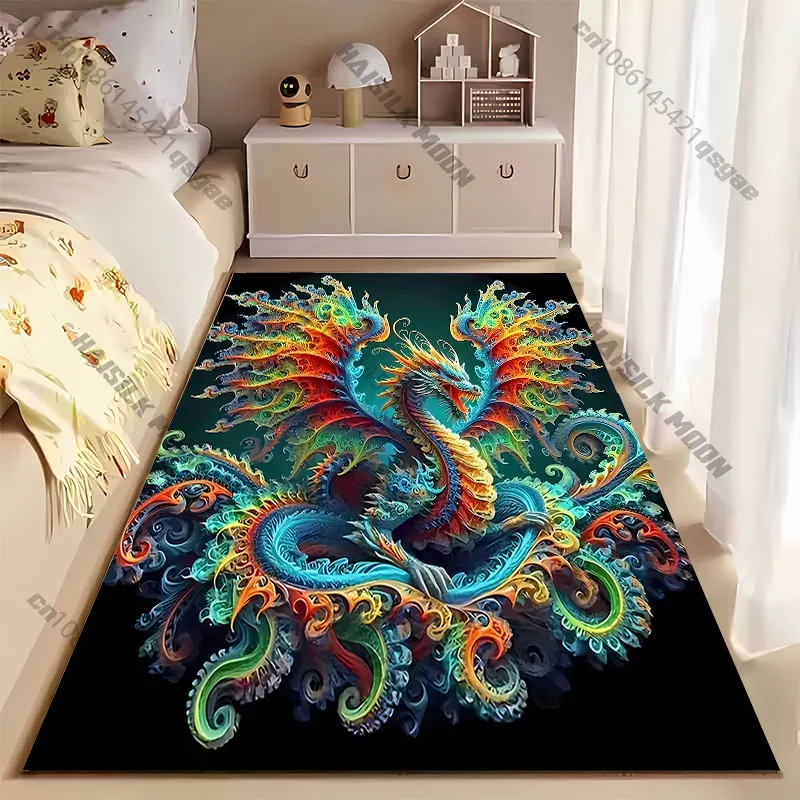 Multiple Sizes R-Recaro Logo Printed Carpet Living Room Bedroom Office Large Rug Coffee Table Balcony Mat Birthday Thanksgiving