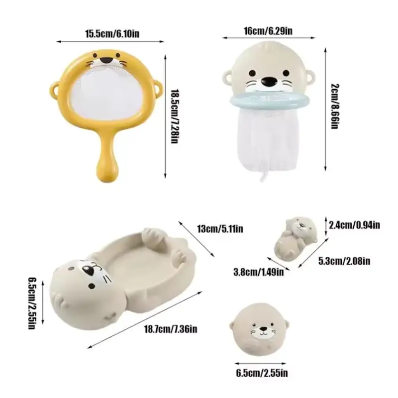 Juego de juguetes flotantes de baloncesto para baño de bebé, juego educativo de agua con red de succión de aro y bolas de animales, juguetes acuáticos divertidos para niños pequeños