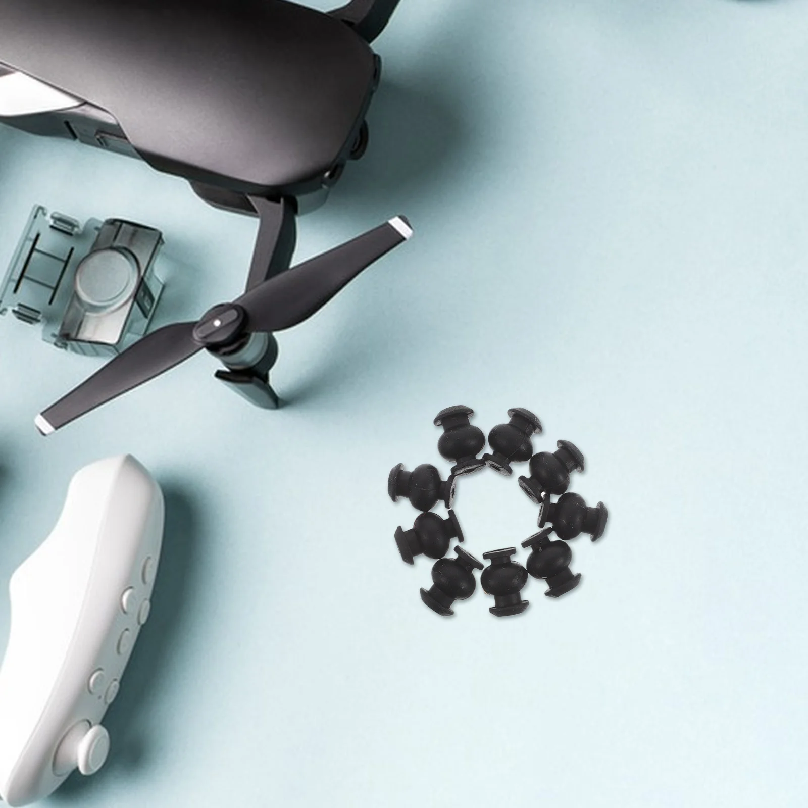 10pcs Shock Absorber Ball for Gimbal Stabilizer Rubber Mount Anti Vibration Isolator Pad Drone RC Airplane Accessories