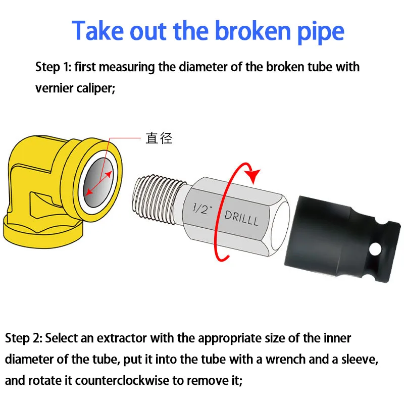 25-piece Set Hex Socket Screw Bolt Extractor Spline Breakage Sliding Wire Sliding Tooth Bolt Removal Tool