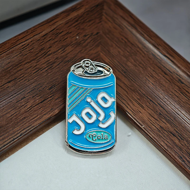 Game Stardew Valley Joja Supermarket Cosplay Brooch Alloy Cola Enamel Badge Lapel Pin Jewelry Costume Accessory Collectible Prop