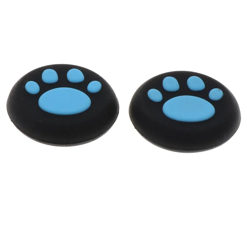 Silicone Analog Stick Grip Cap Cover Thumbstick Replacement Joystick Caps Accessories for PSV1000 PSV2000 PS